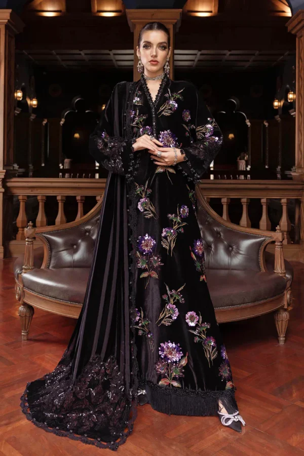 Sheesha Silk Hand Embellished & Embroidered 3 Piece Dress